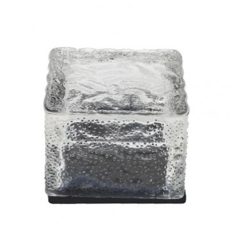 Solar Power LED Light Outdoor Waterproof Brick Lamp (WHITE)