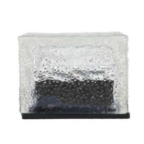 Solar Power LED Light Outdoor Waterproof Brick Lamp (WHITE)