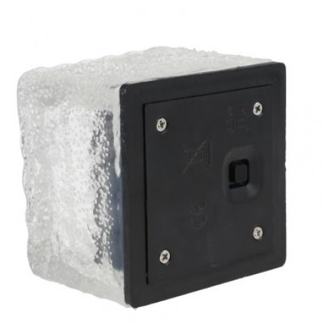 Solar Power LED Light Outdoor Waterproof Brick Lamp (MULTI)