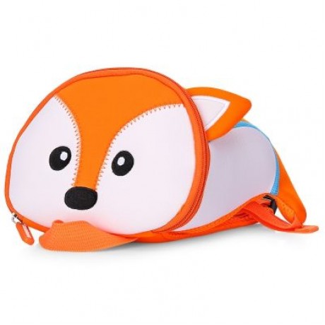 TOCHANG Anti-lost Children School Bag 3D Cartoon Backpack (CONSTRUCTION CONE ORANGE)