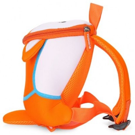 TOCHANG Anti-lost Children School Bag 3D Cartoon Backpack (CONSTRUCTION CONE ORANGE)