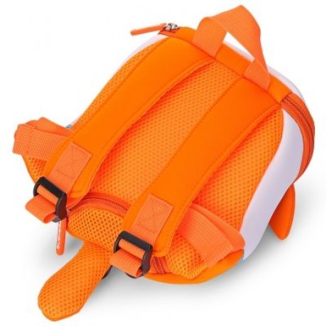 TOCHANG Anti-lost Children School Bag 3D Cartoon Backpack (CONSTRUCTION CONE ORANGE)