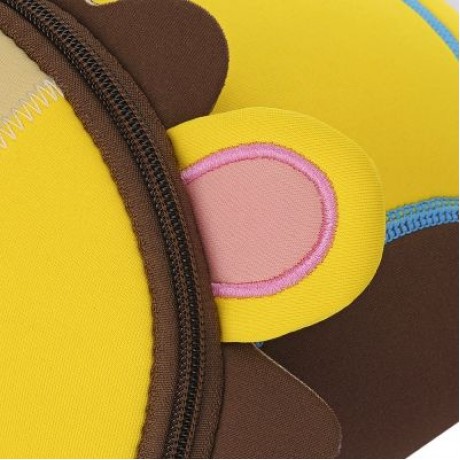 TOCHANG Anti-lost Children School Bag 3D Cartoon Backpack (GOLD)