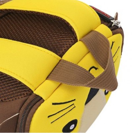 TOCHANG Anti-lost Children School Bag 3D Cartoon Backpack (GOLD)