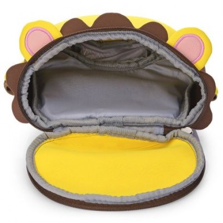 TOCHANG Anti-lost Children School Bag 3D Cartoon Backpack (GOLD)