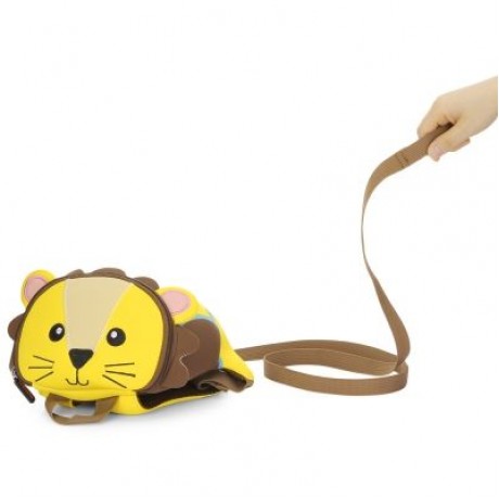 TOCHANG Anti-lost Children School Bag 3D Cartoon Backpack (GOLD)