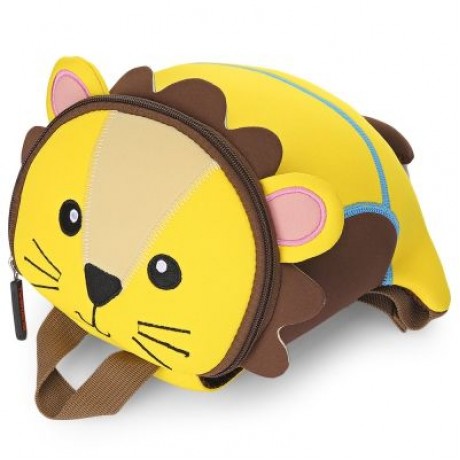 TOCHANG Anti-lost Children School Bag 3D Cartoon Backpack (GOLD)