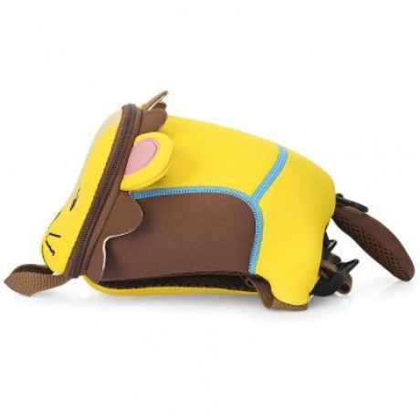 TOCHANG Anti-lost Children School Bag 3D Cartoon Backpack (GOLD)