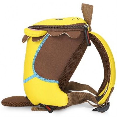 TOCHANG Anti-lost Children School Bag 3D Cartoon Backpack (GOLD)