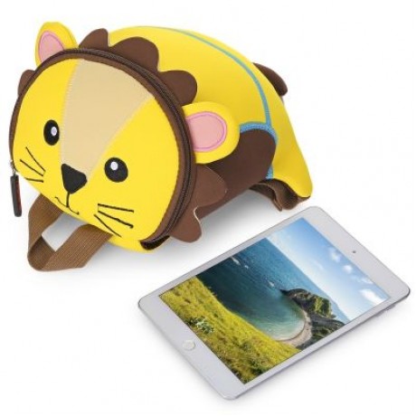 TOCHANG Anti-lost Children School Bag 3D Cartoon Backpack (GOLD)