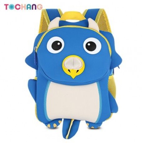 TOCHANG 3D Cute Animal Design Backpack Kids School Bag (COBALT BLUE)
