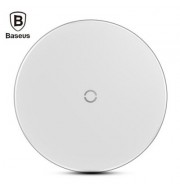 Baseus BSWC - P10 Simple Wireless Charger Aluminium Alloy (WHITE)
