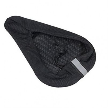 Gel Bike Seat Soft Anti-Slip Gel Bicycle Cover Bicycle Saddle Cushion for Mountain Biking 
