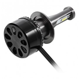 EV6 60W H7 Car LED Headlight Waterproof 6000K 10000lm (BLACK)