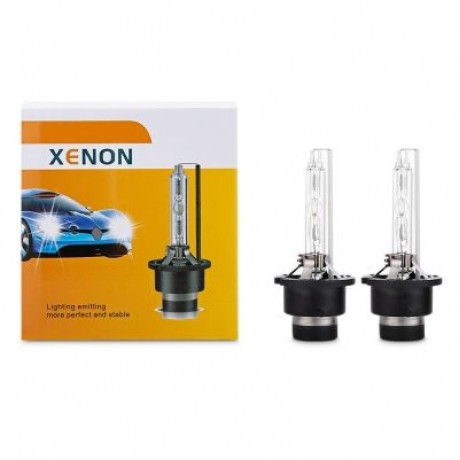 YSJ01 D4S HID Car Xenon Headlight Waterproof 6000K 11000lm (BLACK)