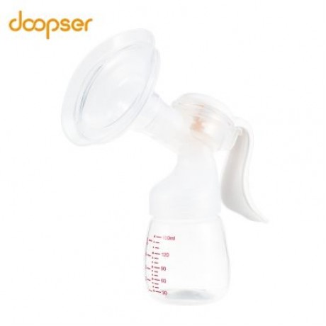 Doopser BPA Free Manual Breast Pump (WHITE)