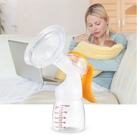 Doopser BPA Free Manual Breast Pump (WHITE)