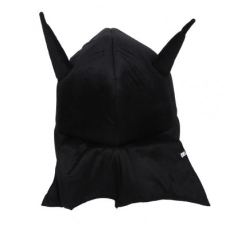 Portable Pet Nest Soft Cat Collapsible House Bed (BLACK)