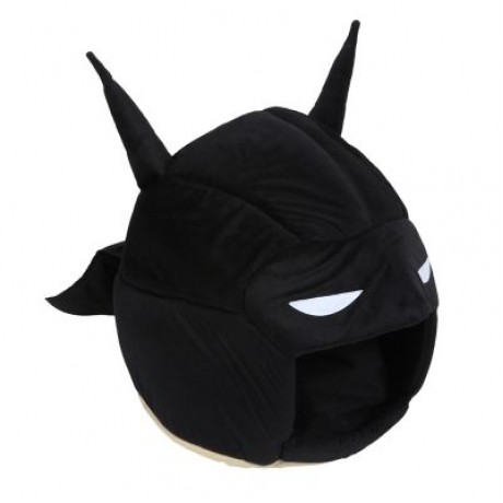 Portable Pet Nest Soft Cat Collapsible House Bed (BLACK)