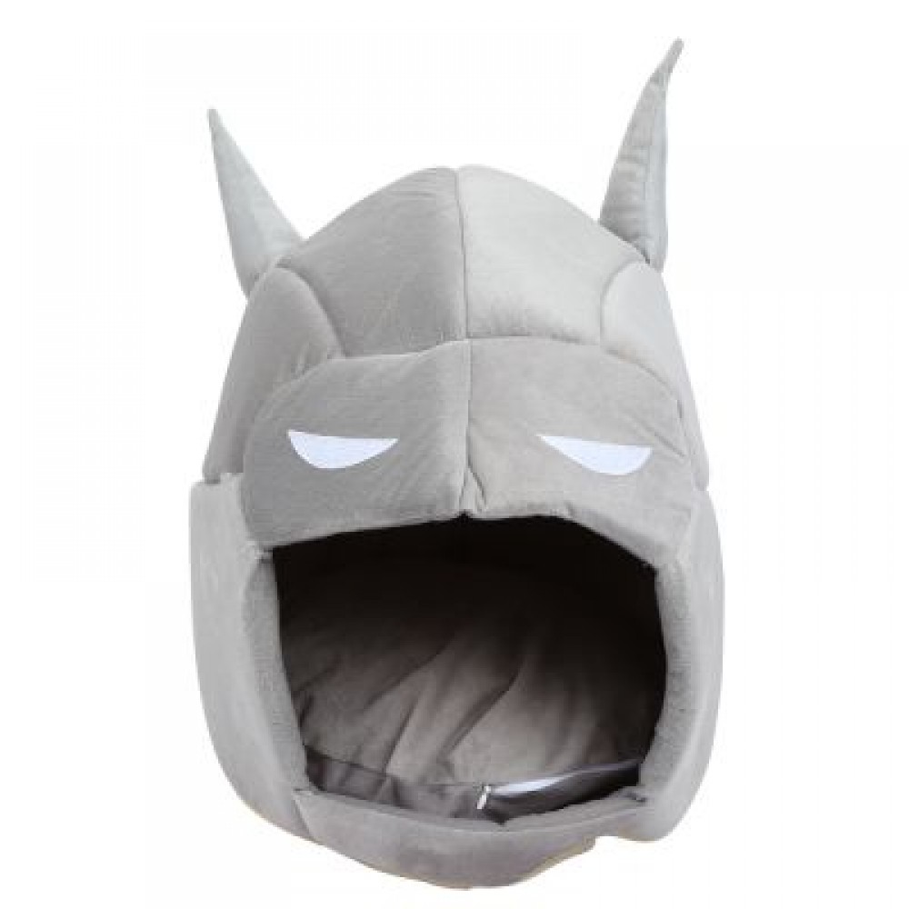 Portable Pet Nest Soft Cat Collapsible House Bed (GRAY)