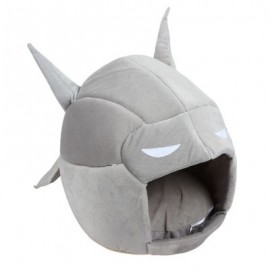 Portable Pet Nest Soft Cat Collapsible House Bed (GRAY)