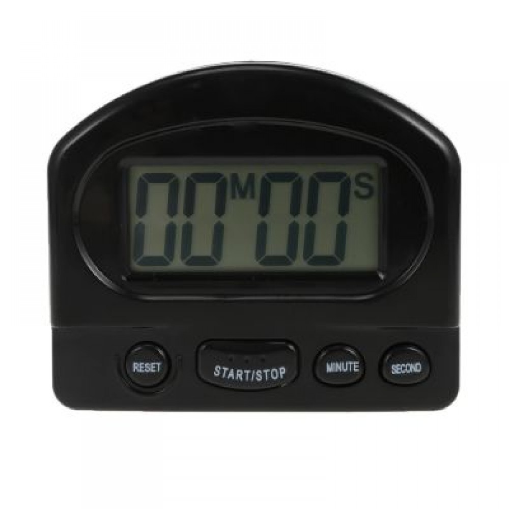 LCD Digital Kitchen Timer Cooking Count Down Clock (BLACK)