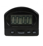 LCD Digital Kitchen Timer Cooking Count Down Clock (BLACK)