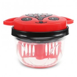 Manual Vegetable Cutter Kitchen Food Grinder Tool (LOVE RED)