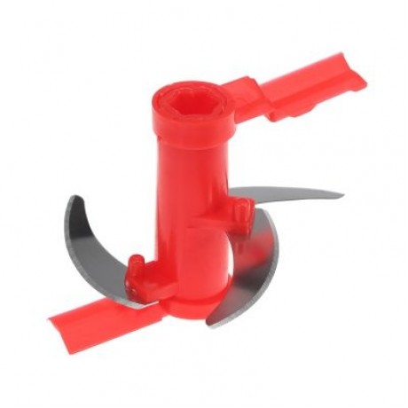 Manual Vegetable Cutter Kitchen Food Grinder Tool (LOVE RED)