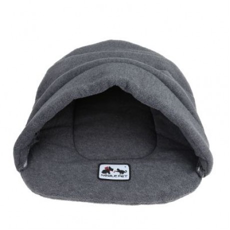 Soft Warm Cat Dog Bed House Pet Sleeping Bag (GRAY)