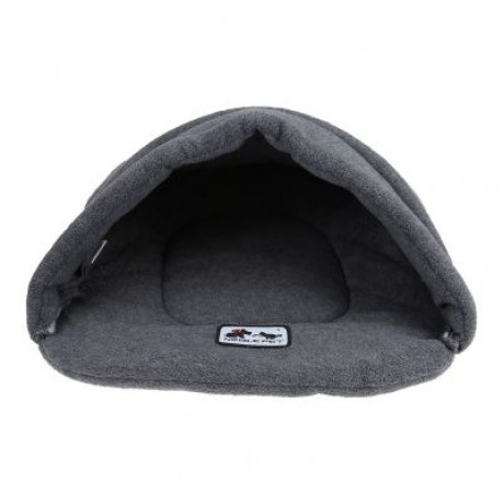 Soft Warm Cat Dog Bed House Pet Sleeping Bag (GRAY)