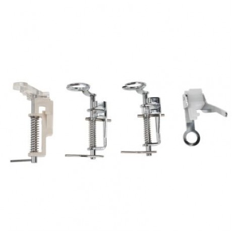 Quilting Presser Foot Sewing Machine Accessories 4PCS (SILVER)