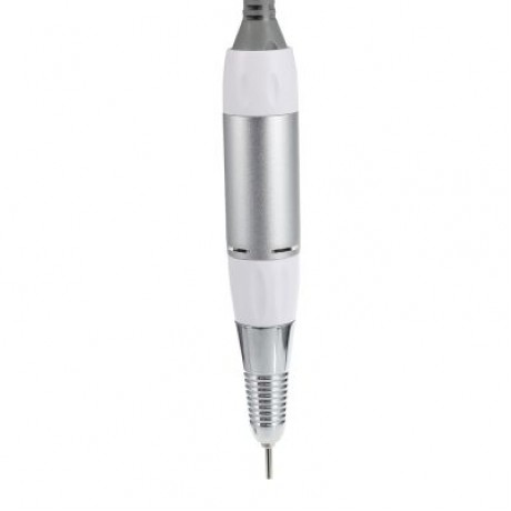 Rechargeable Electric Nail Drill Machine Manicure Polish Tool (WHITE)