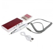 Rechargeable Electric Nail Drill Machine Manicure Polish Tool (RED)