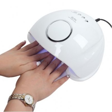 2-in-1 LED / UV Nail Lamp Manicure Equipment (WHITE)