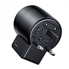 Baseus Multi-functional Conversion Socket with Rotatable Plug (BLACK)