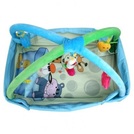 Baby Game Mat Playing Carpet Infant Kids Educational Toy (BLUE)