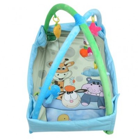 Baby Game Mat Playing Carpet Infant Kids Educational Toy (BLUE)