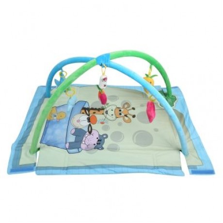 Baby Game Mat Playing Carpet Infant Kids Educational Toy (BLUE)