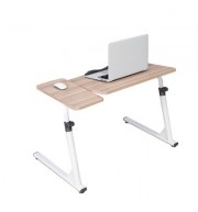 Folding Laptop Notebook Table Computer Desk (BURLYWOOD)