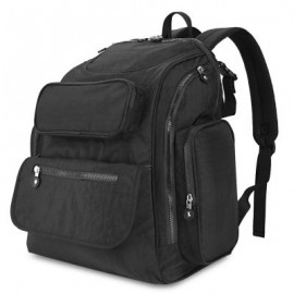 73003 Diaper Bag Large Capacity Multifunction Backpack (BLACK)