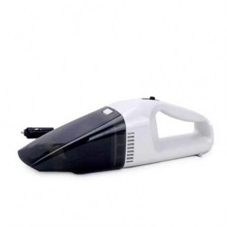 12-Volt 60W Wet And Dry Portable Handheld Auto Vacuum Cleaner For Car (WHITE GREY)