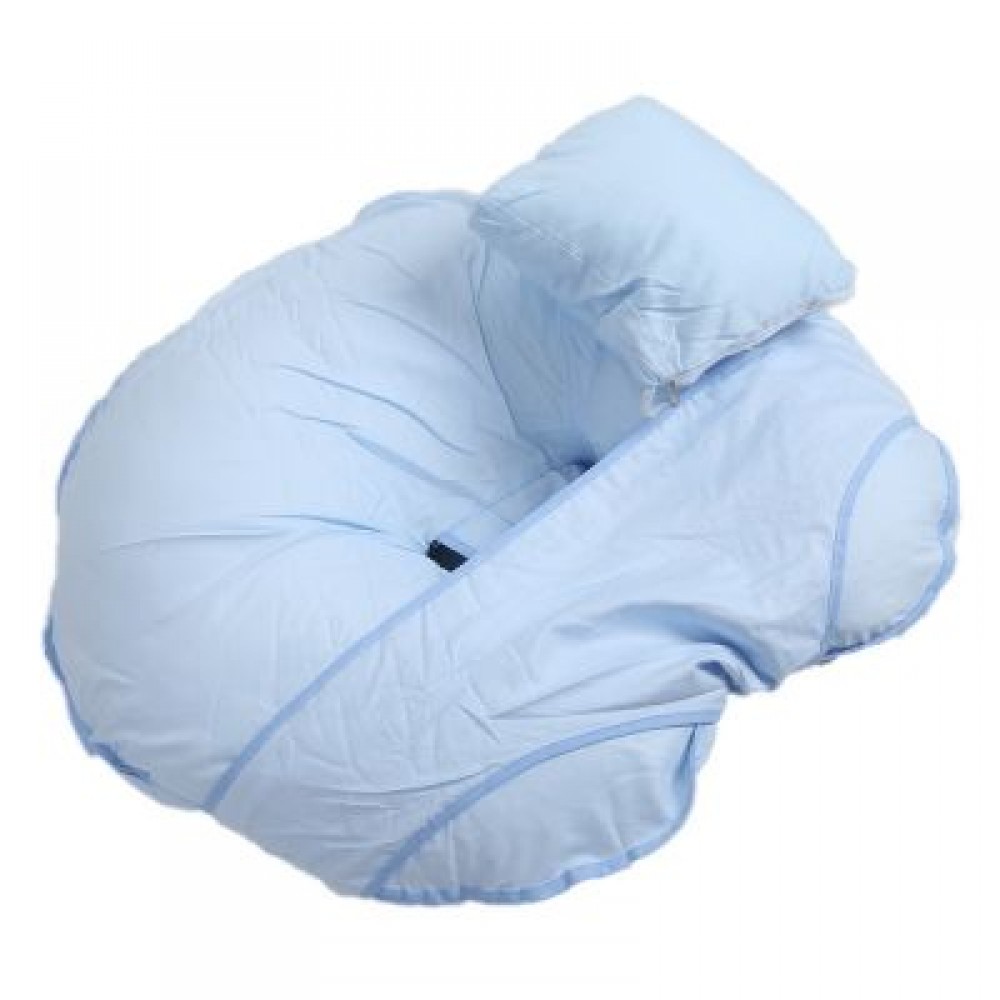 Baby Nursing Pillow Newborn Maternity Breastfeeding Cushion (BLUE)