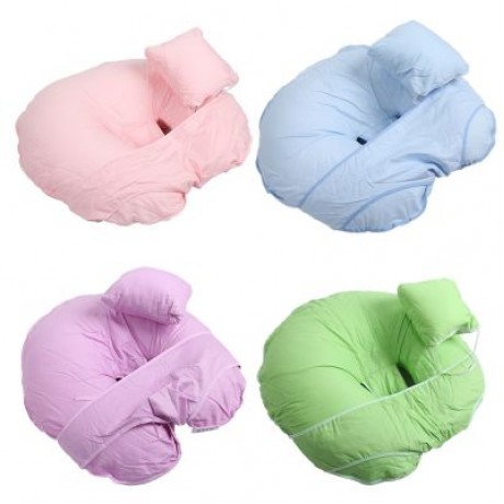 Baby Nursing Pillow Newborn Maternity Breastfeeding Cushion (BLUE)