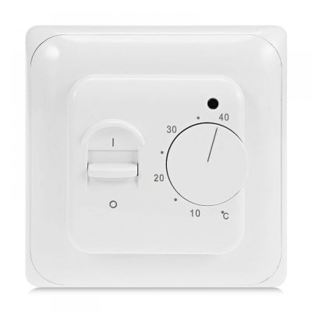 Temperature Controller for Floor Electricity Water Heating (WHITE)