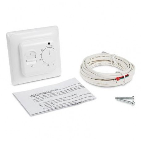 Temperature Controller for Floor Electricity Water Heating (WHITE)