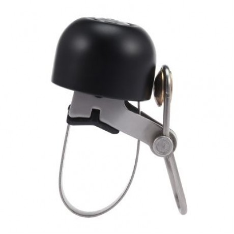 Mini Bicycle Bell Copper Alloy Riding Cycling Bike Accessory (BLACK)