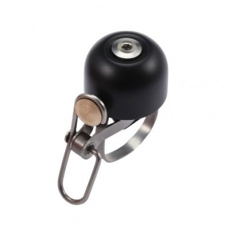 Mini Bicycle Bell Copper Alloy Riding Cycling Bike Accessory (BLACK)