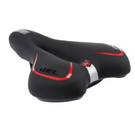 WHEELUP Bicycle Bike Seat Cushion Saddle Cycling Accessory (RED)