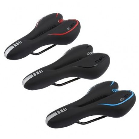 WHEELUP Bicycle Bike Seat Cushion Saddle Cycling Accessory (RED)